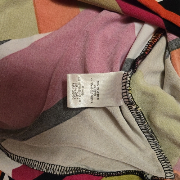 Studio I Colorful Abstract Dress - Picture 7 of 11